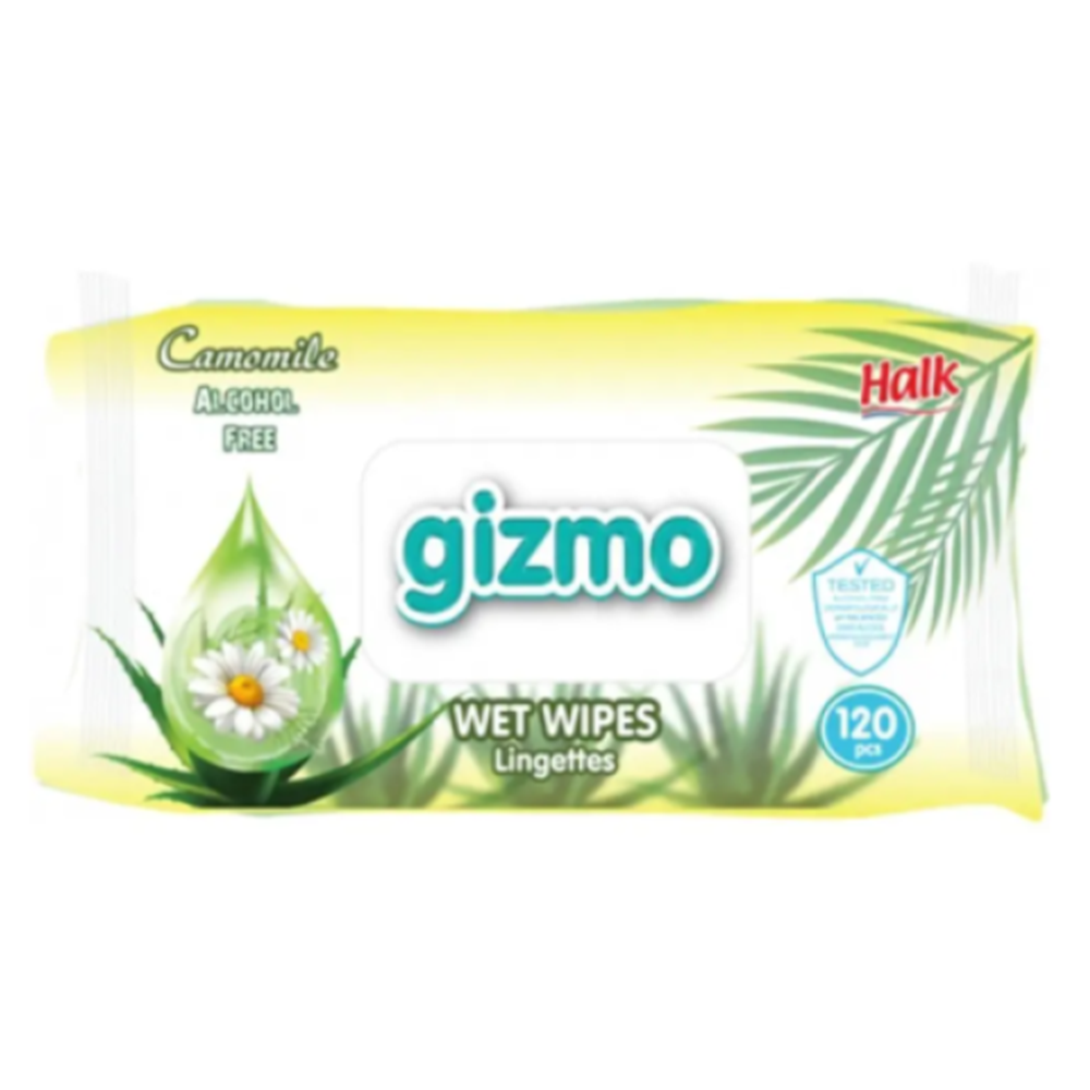 Gizmo Papatya Kokusu Islak Mendil 120 Adet