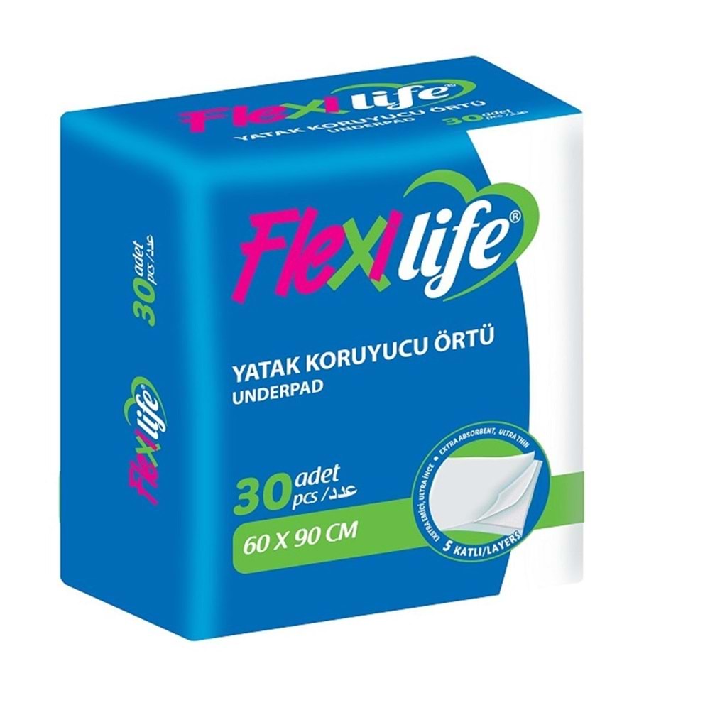 Flexi Life Yatak Koruyucu 60x90 30 Adet