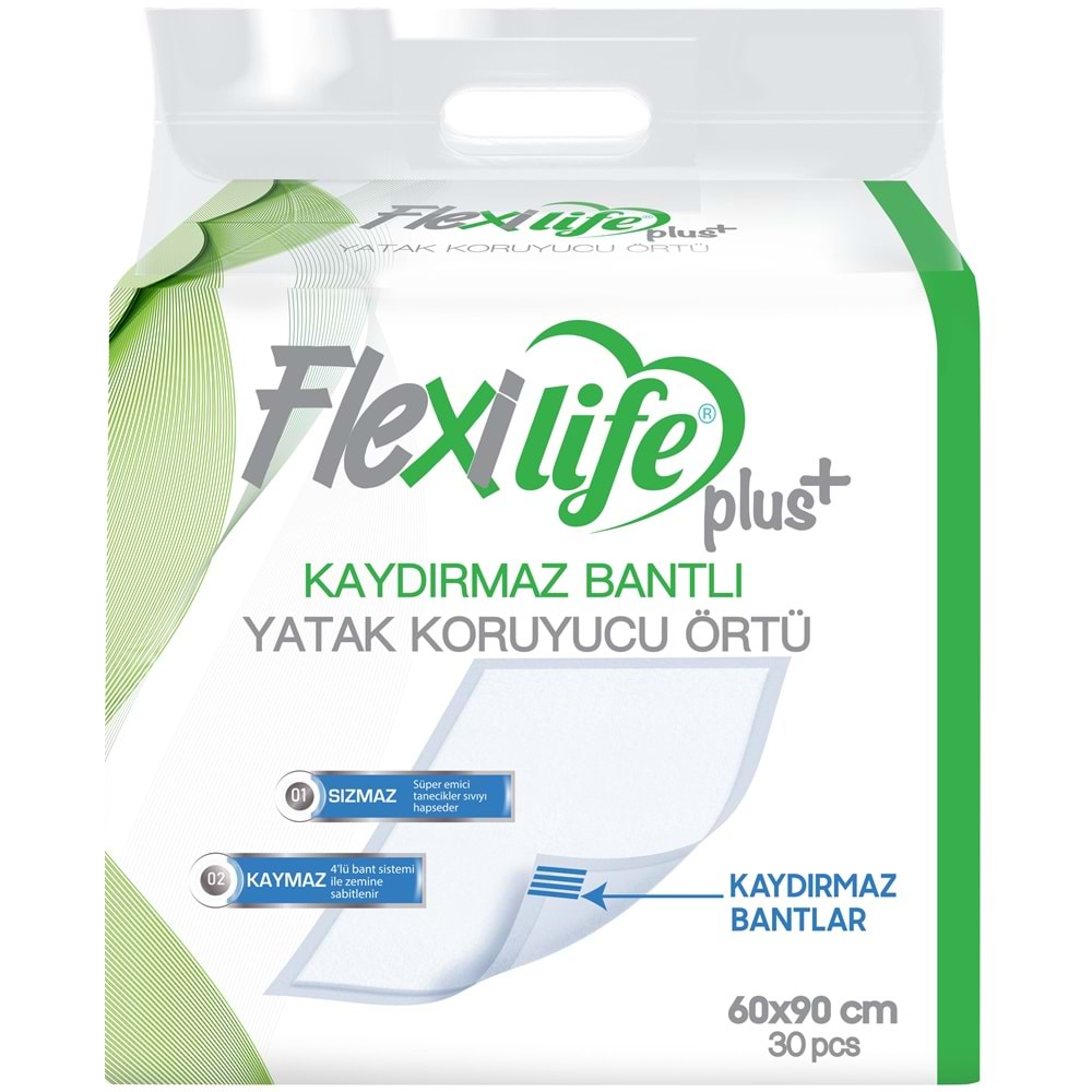 Flexi Life Kaydırmaz Yatak Koruyucu 60x90 30 Adet