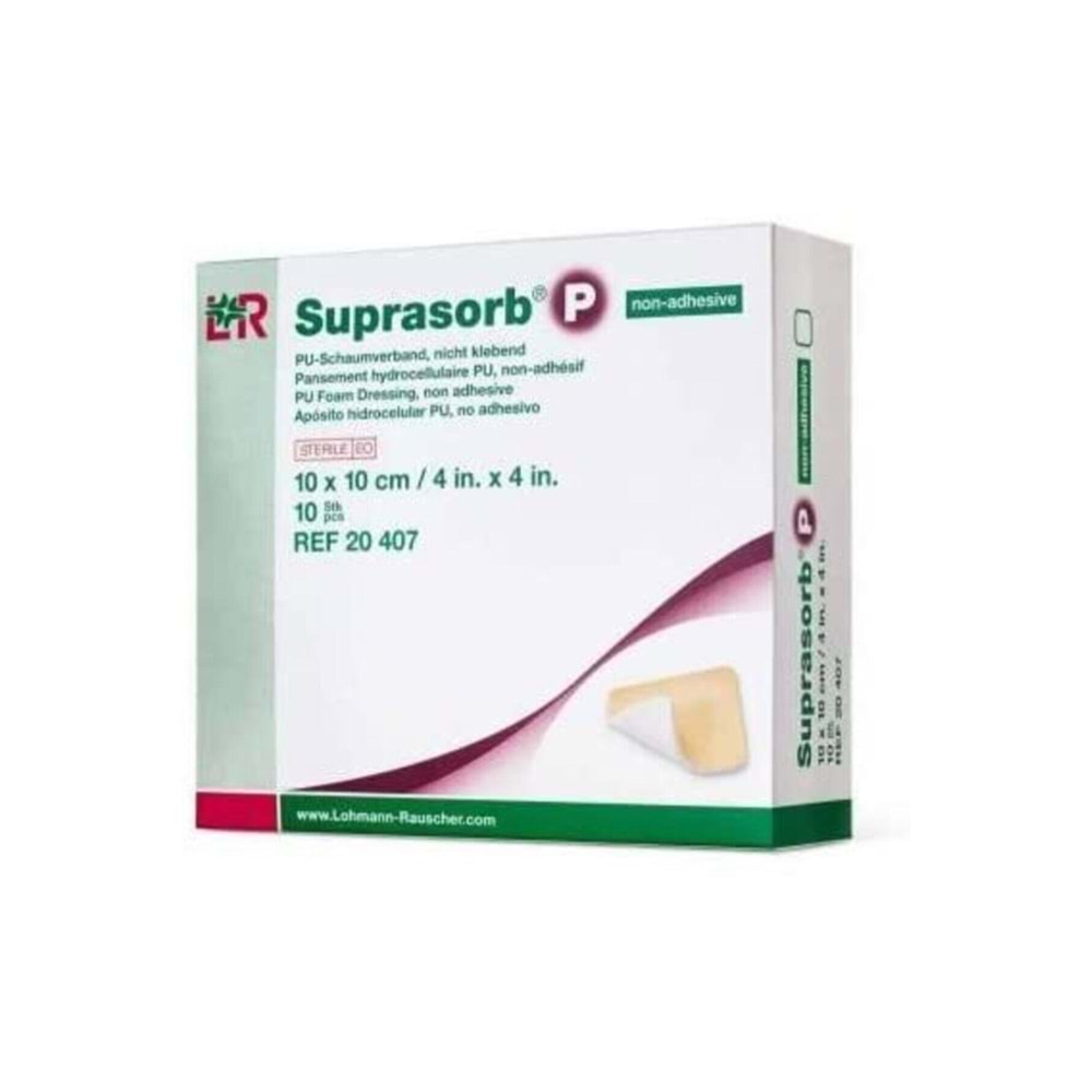 LR Suprasorb P Yapışkansız Yara Örtüsü 10X10Cm