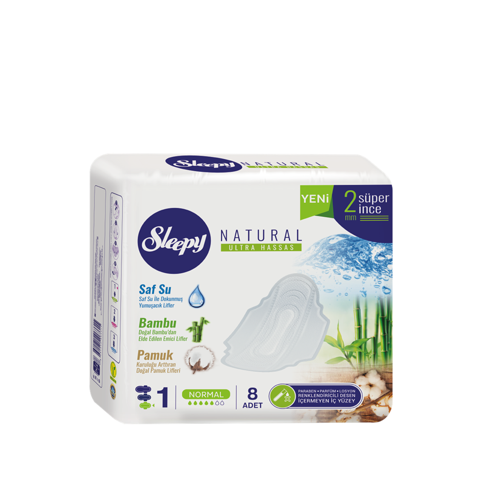 Sleepy Natural Normal 8 Adet Boy:1