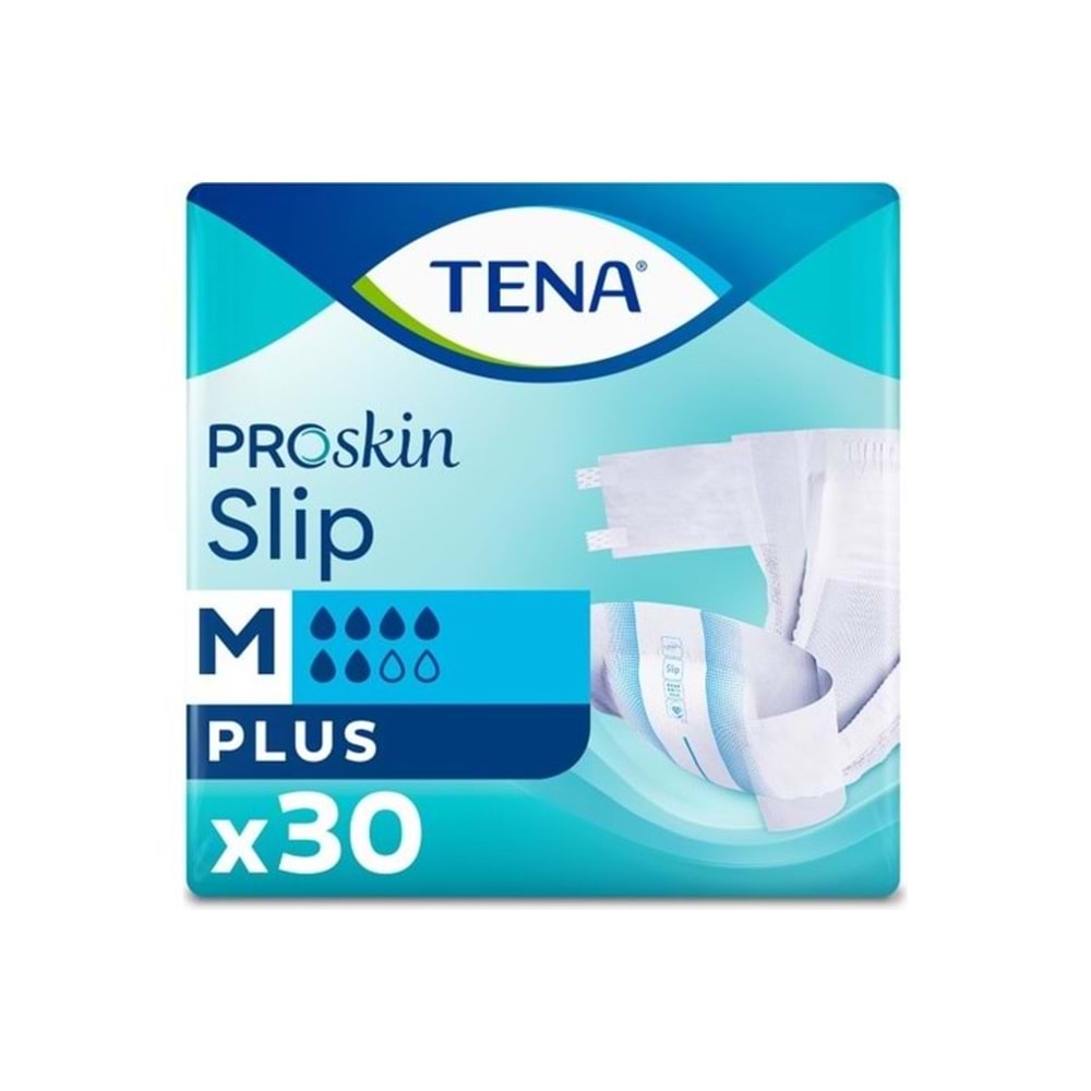 Tena Slip Proskin Plus 30 Adet Medium(Y)