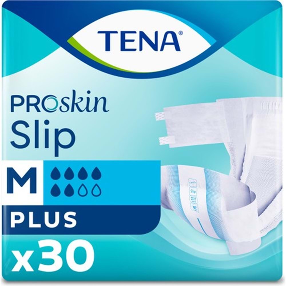Tena Slip Proskin Plus 30 Adet Medium