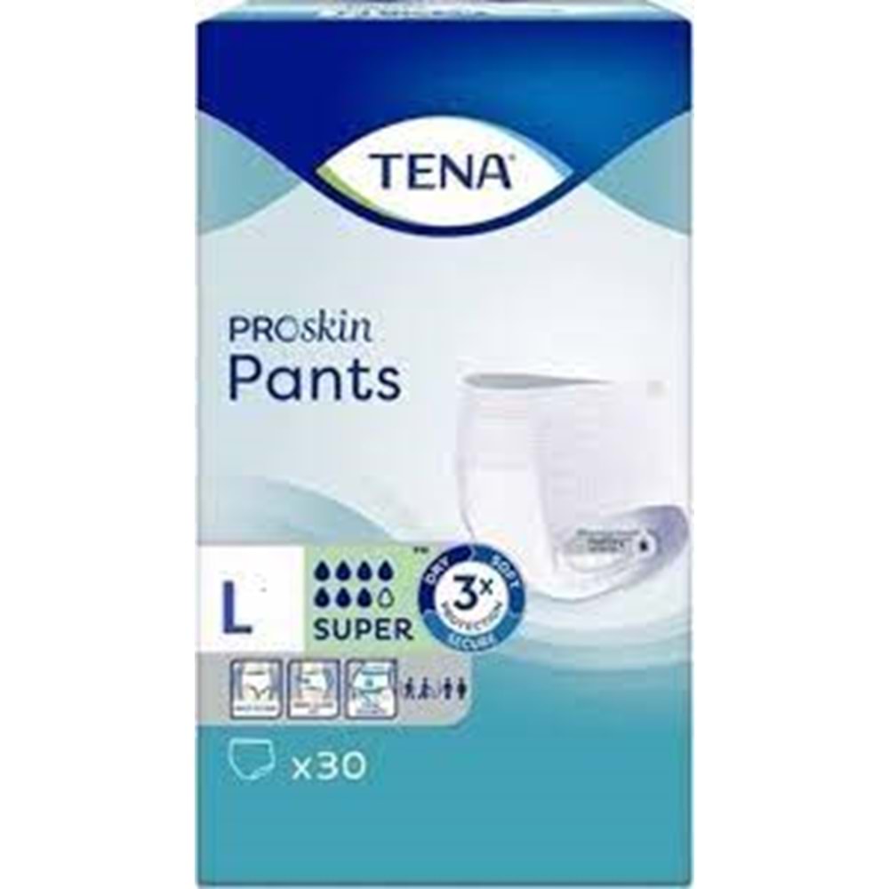 Tena Proskin Pants Super Külot 30 Adet Large (7 Damla)