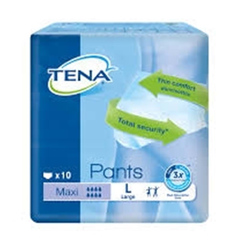Tena Pants Maxi Külot 10 Adet Large (Y)