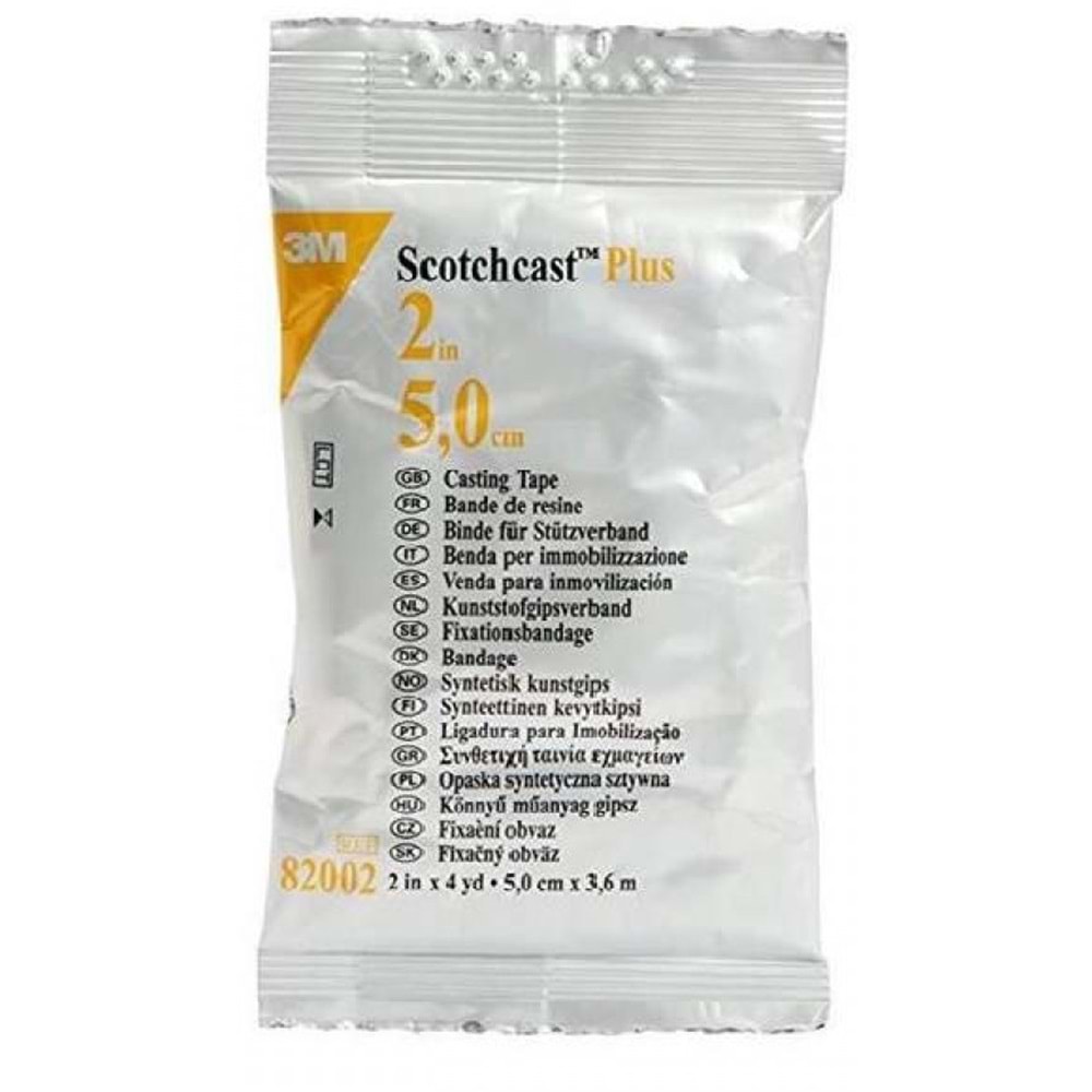 3M Scotchcast Plus Sentetik alçı 2 İnch 5 cm x 3.6 m