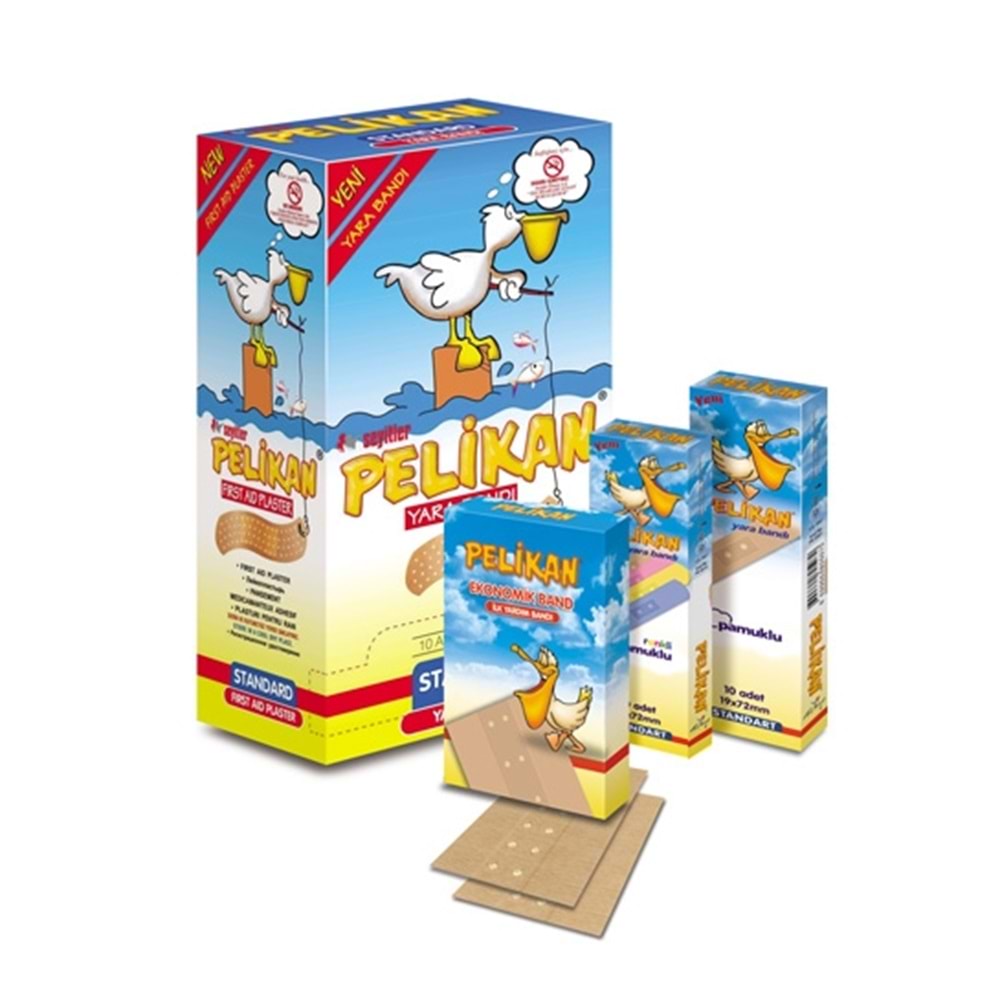 Seyitler Pelikan Yara Bandı (10 Adet X 30 Paket)