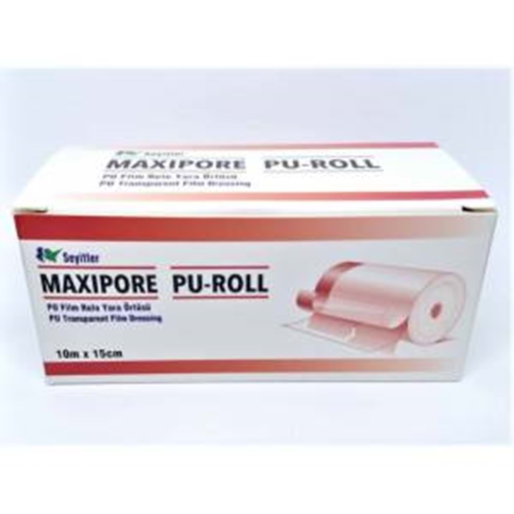 Maxipore Pu Fılm Rulo Yara Örtüsü 10mX15 Cm