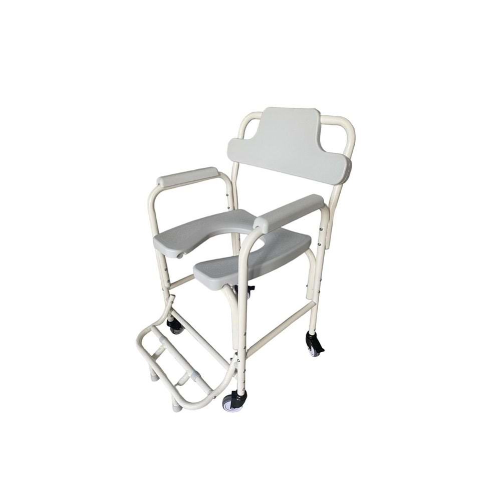 Case Tekerlekli Alüminyum Tuvalet Yükseltici