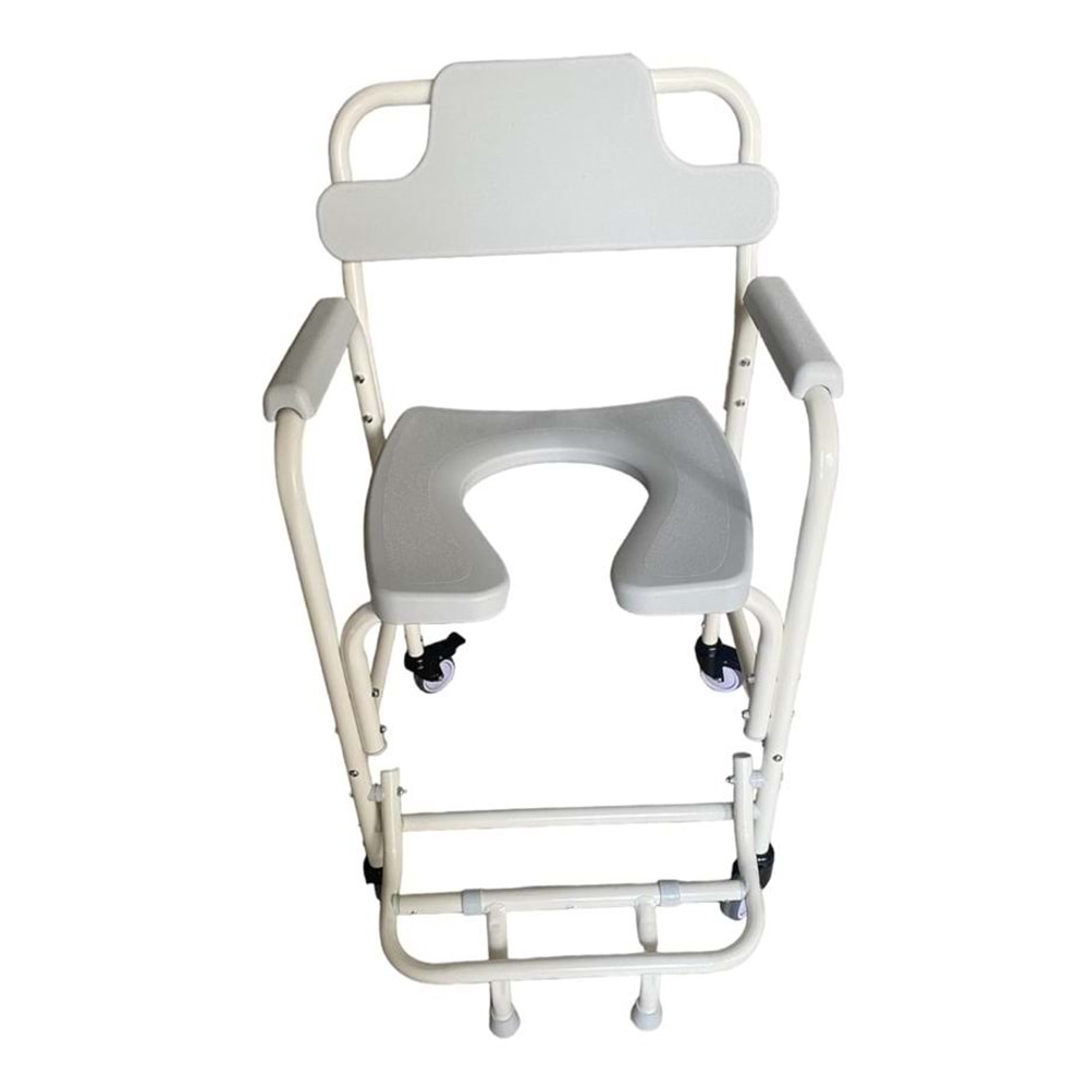 Case Tekerlekli Alüminyum Tuvalet Yükseltici