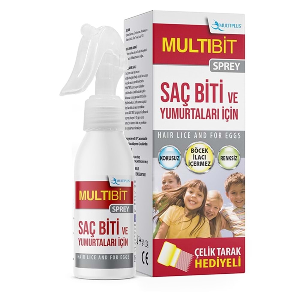Multibit Saç Biti ve Yumurtaları İçin Sprey 100 Ml