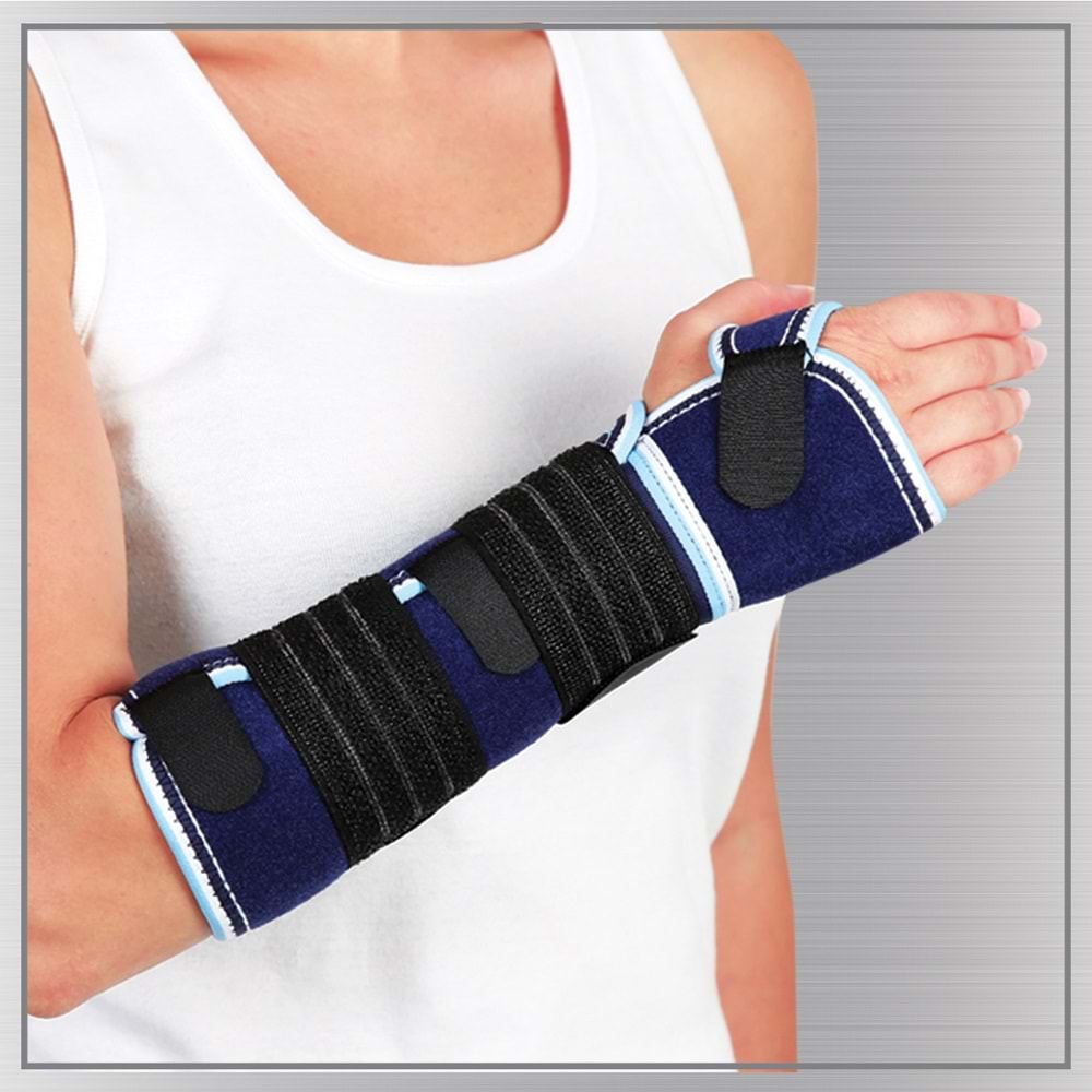 Case Uzun El Bilek Splinti Sol L-XXL (HB5325)