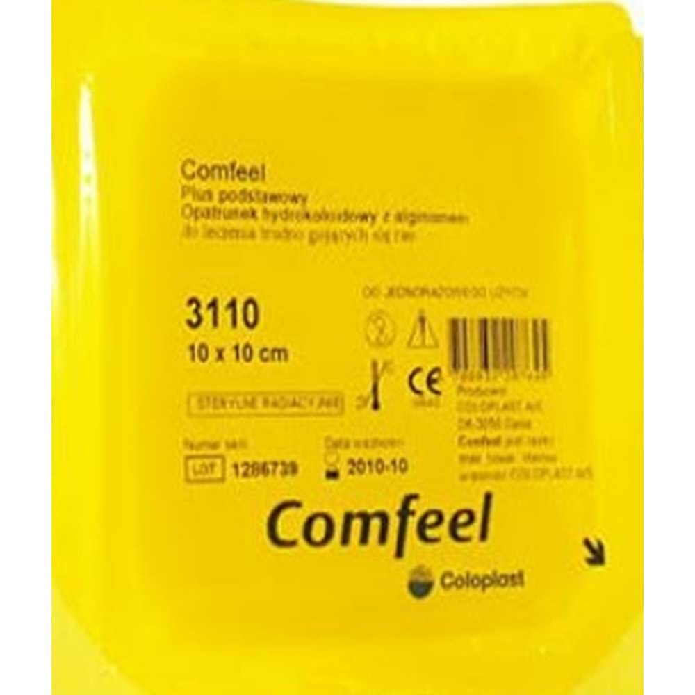 Comfeel Plus Hıdrokolloıd Yara Örtüsü 10Cm X 10 Cm