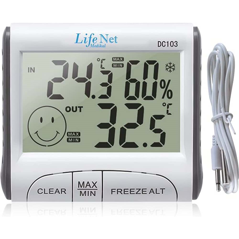 Life Net Isı ve Nem Ölçer DC 103