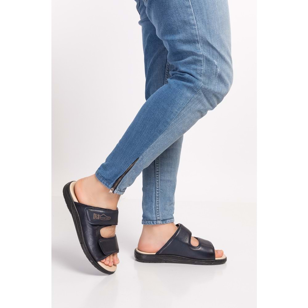 Dia Comfort Ortopedik Erkek Terlik - Lacivert - 40