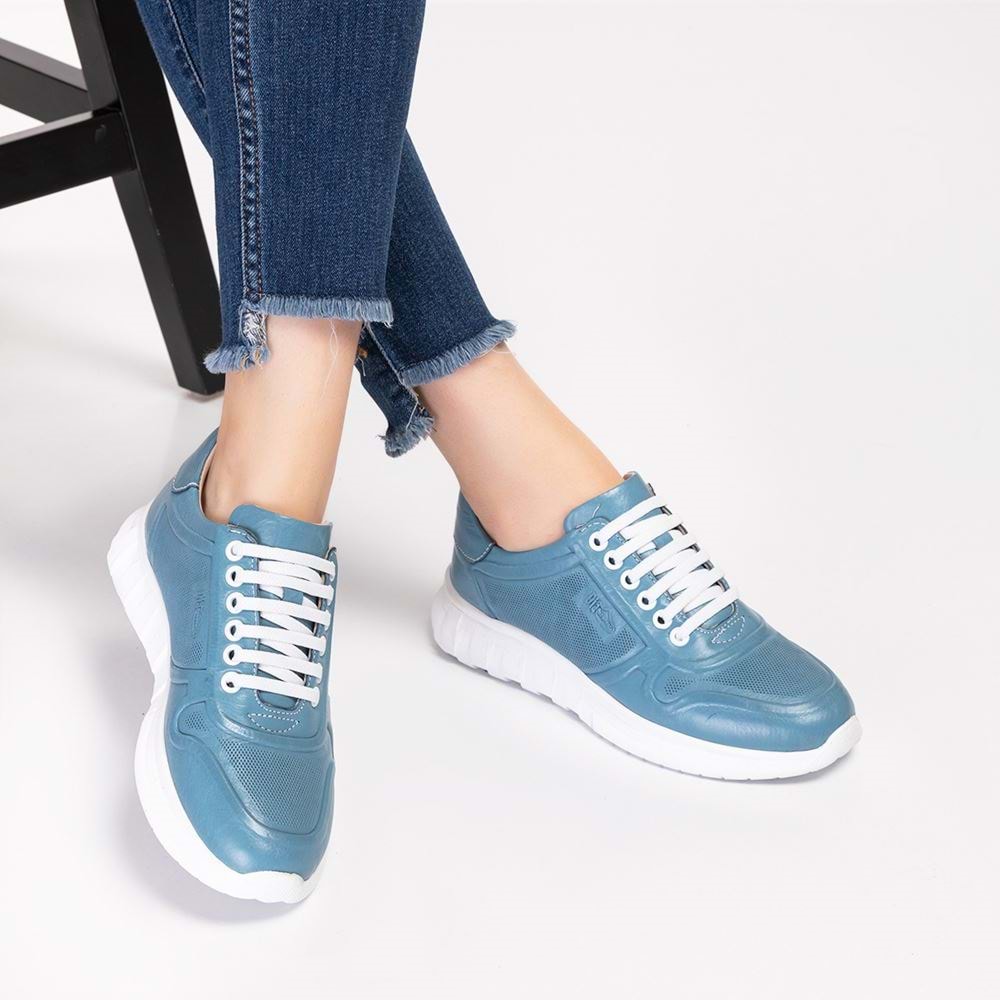 Dia Comfort Ortopedik Spor Diyabetik Ayakkabı - Mavi - 37