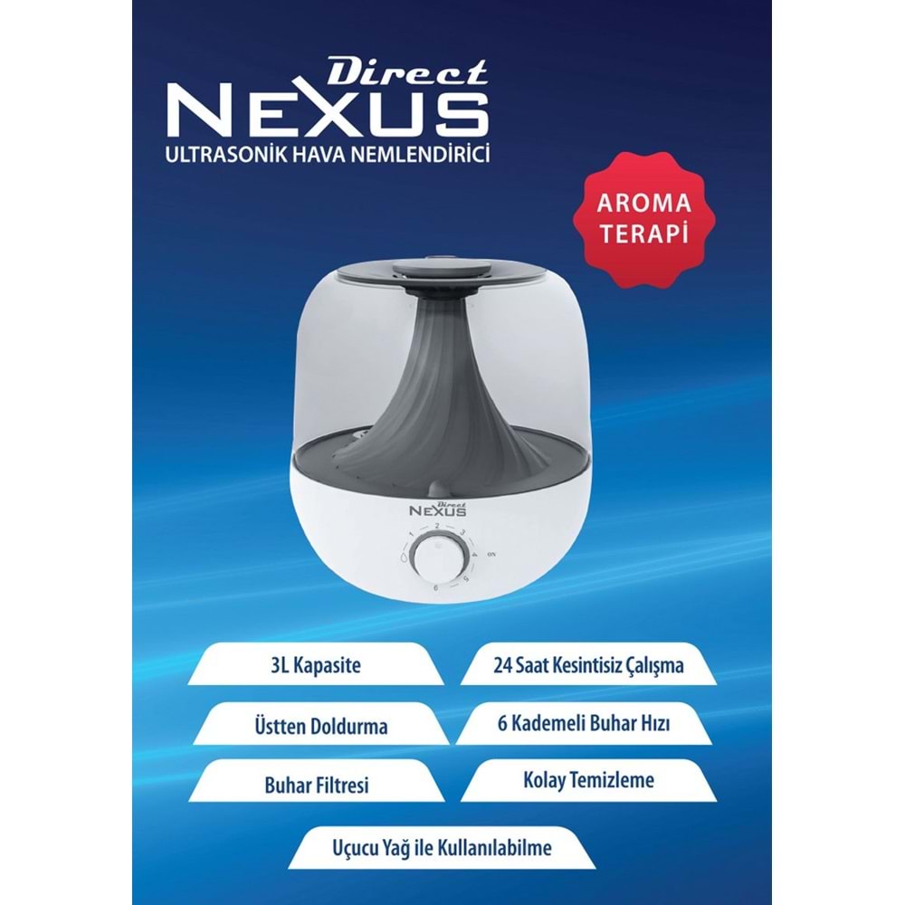 Nexus Ultrasonik Hava Nemlendirici Direct-1