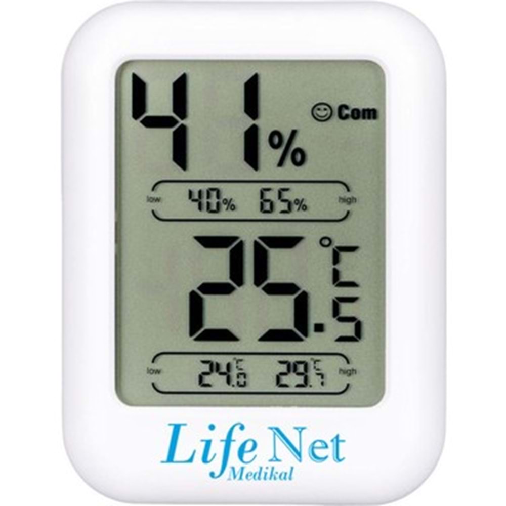 Life Net Isı ve Nem Ölçer HTC-5