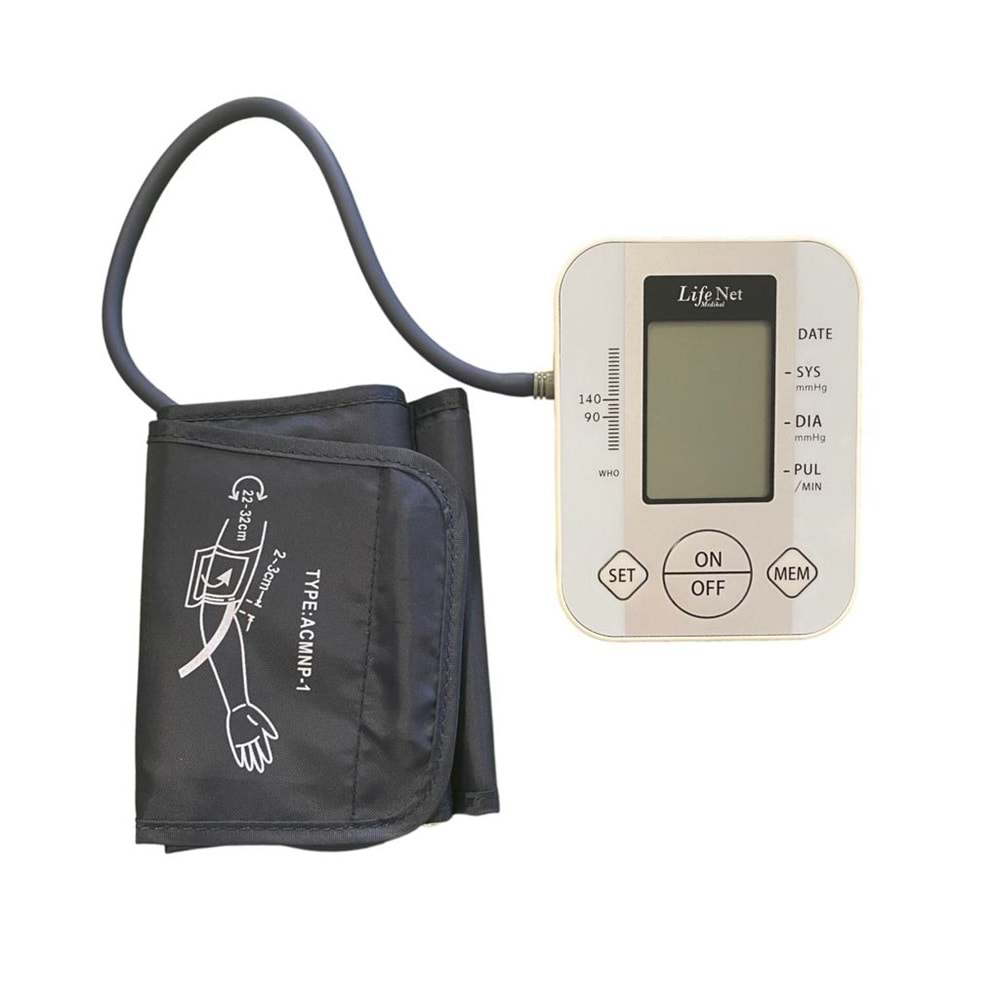 Life Net Tansiyon Aleti Konuşan Koldan JN-163D
