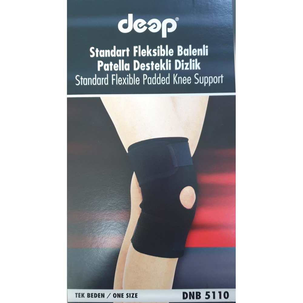 Deep Flexsible Balenli ve Patella Destekli Dizlik