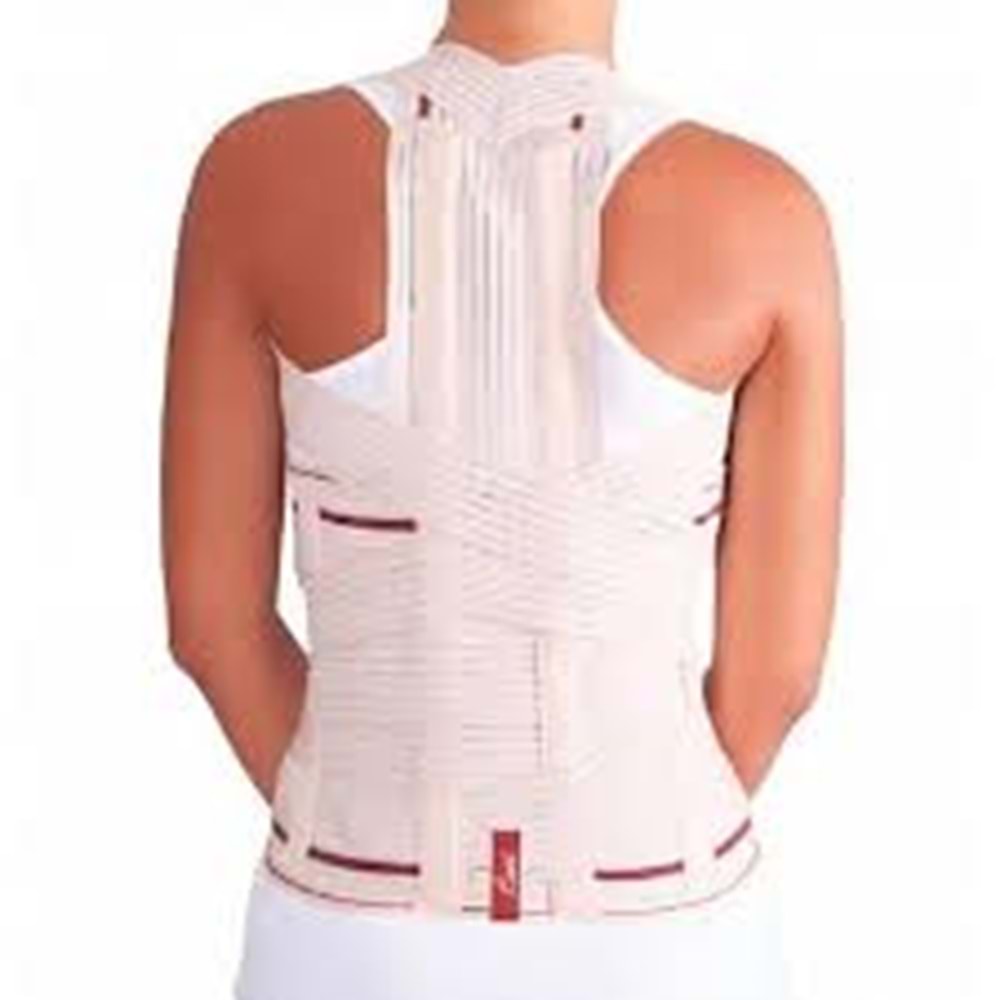 Case Dorsolomber Çelik/Fleksible Balenli Korse L