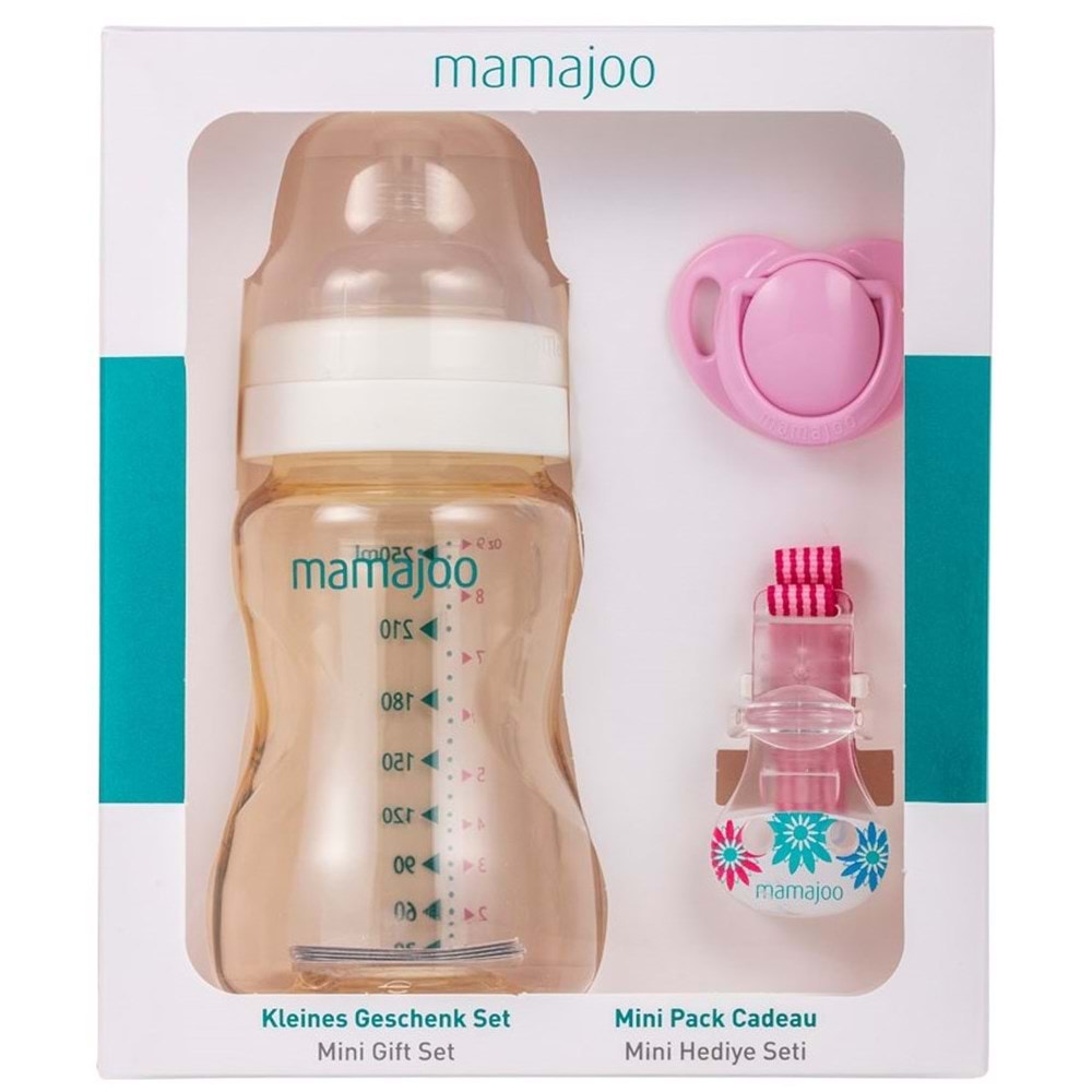 Mamajoo Mini Hediye Seti (Pembe) 250 Ml - Gold
