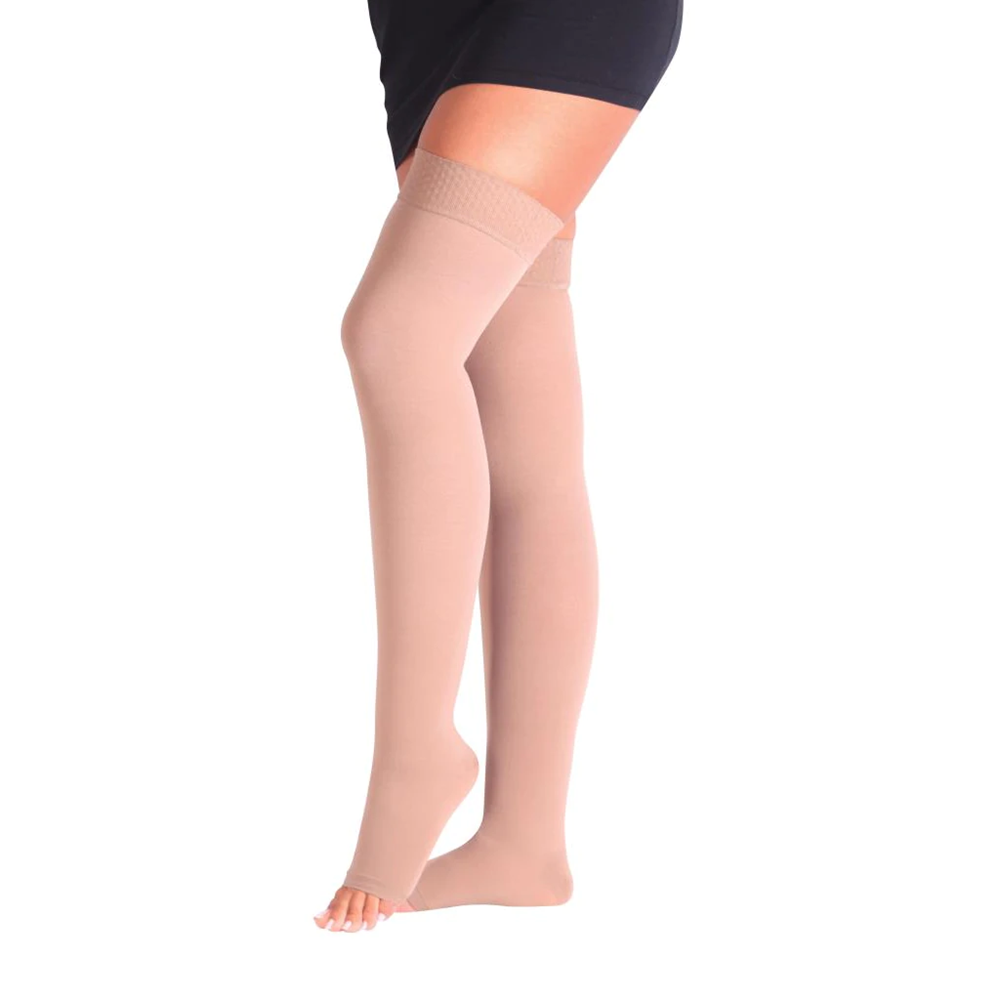 Case Diz Üstü Burnu Açık Ccl II Varis Çorabı Silikonlu No:5 Ten