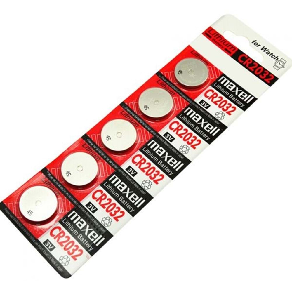 Maxell 2032 Pil 5 Adet