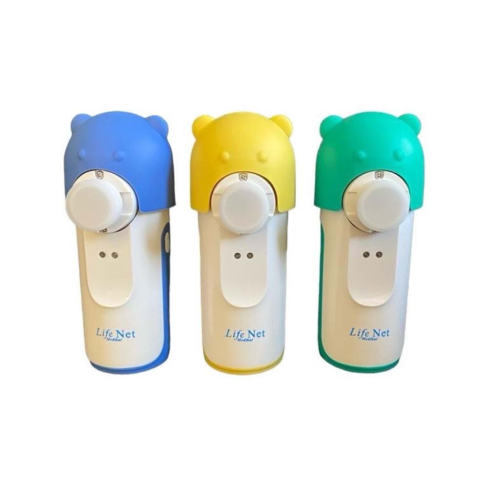 Life Net Mesh Usb Girişli-Pilli Nebulizatör MY-132 - Yeşil