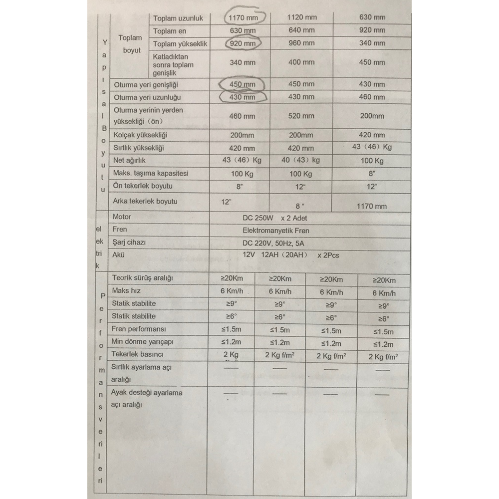 Pulsemed Akülü Tekerlekli Sandalye N560