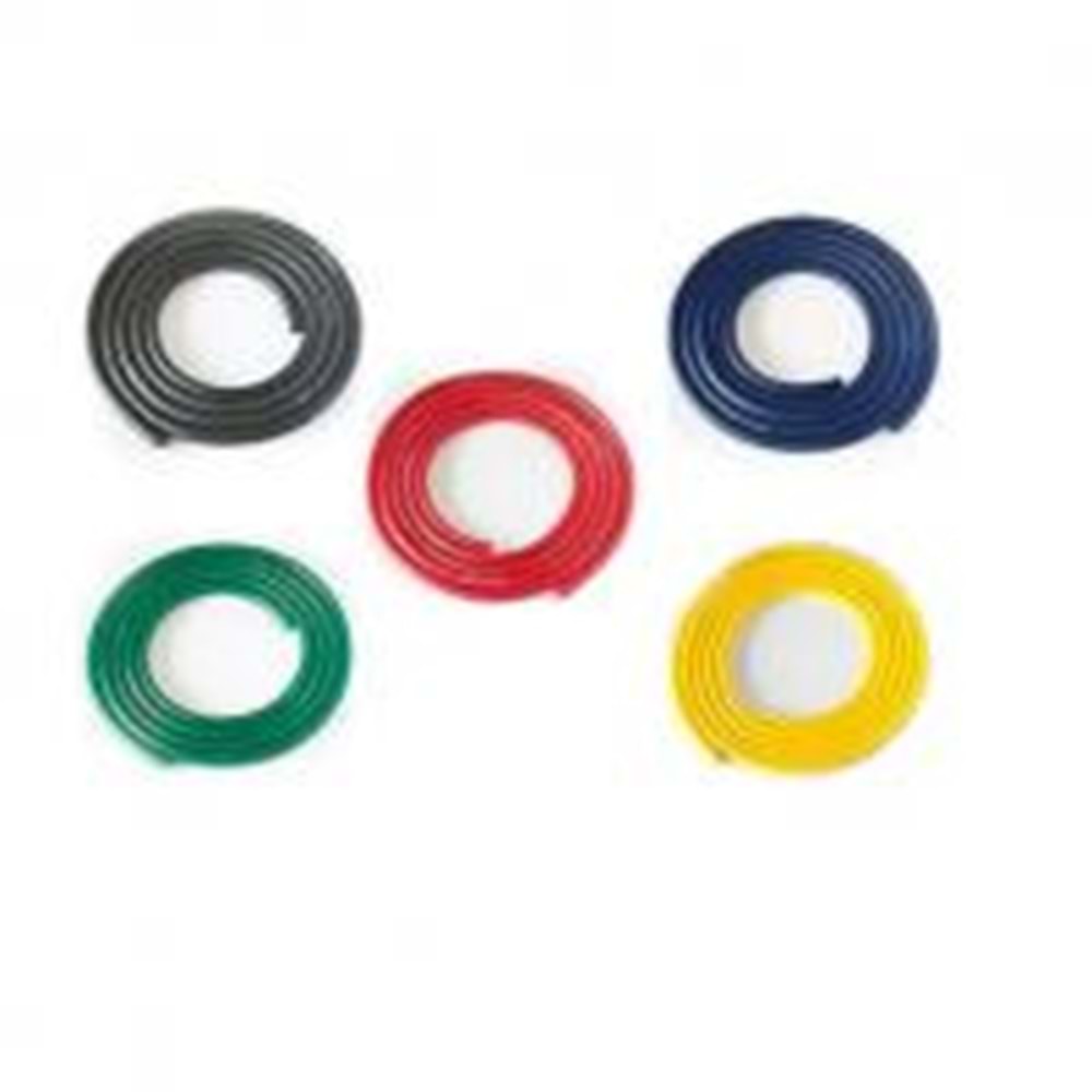 Akuacare Pilates Yoga Lastiği Siyah Extra Yoğun Sert 1 MT