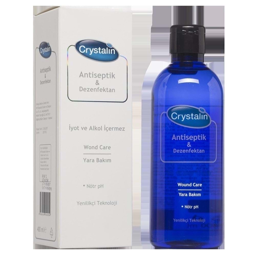 Crystalin Antiseptik&Dezenfektan 400 Ml