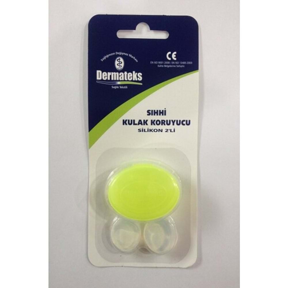 Dermateks Kulak Koruyucu Silikon 2 Adet