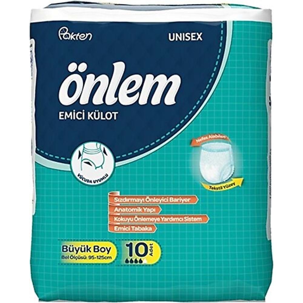 Önlem Hasta Bezi Külot Large 10 Adet