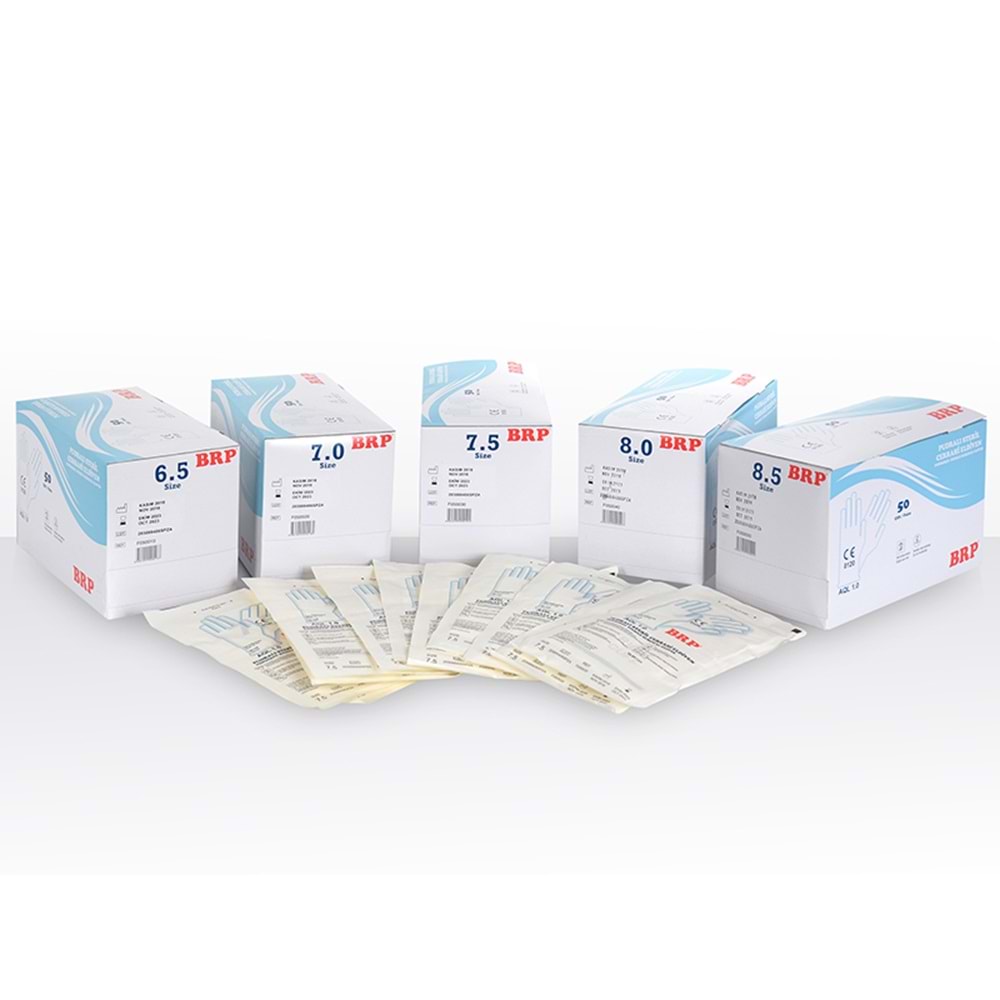 Brp Steril Eldiven Pudralı No:6,5