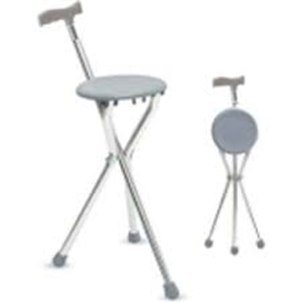 Case Alüminyum Oturaklı Tekli Denge Bastonu