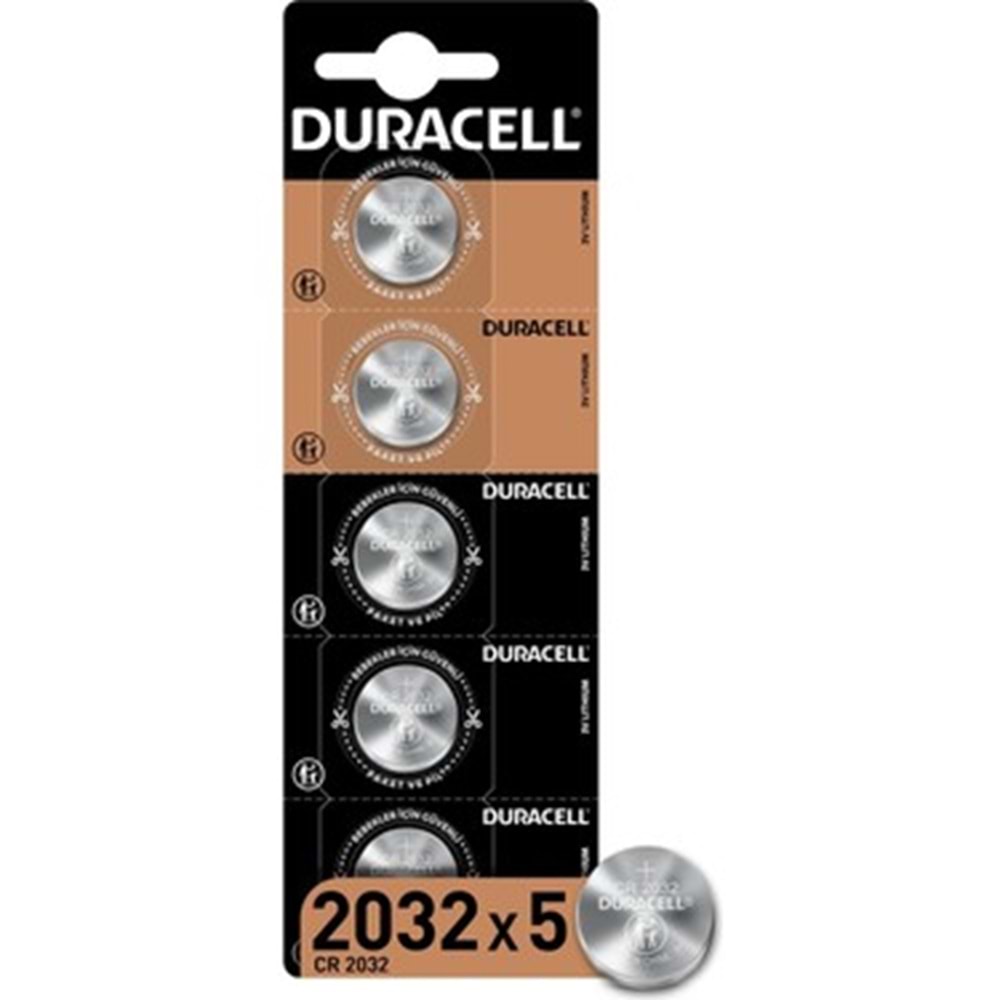 Duracell 2032 Pil (5 Adet)