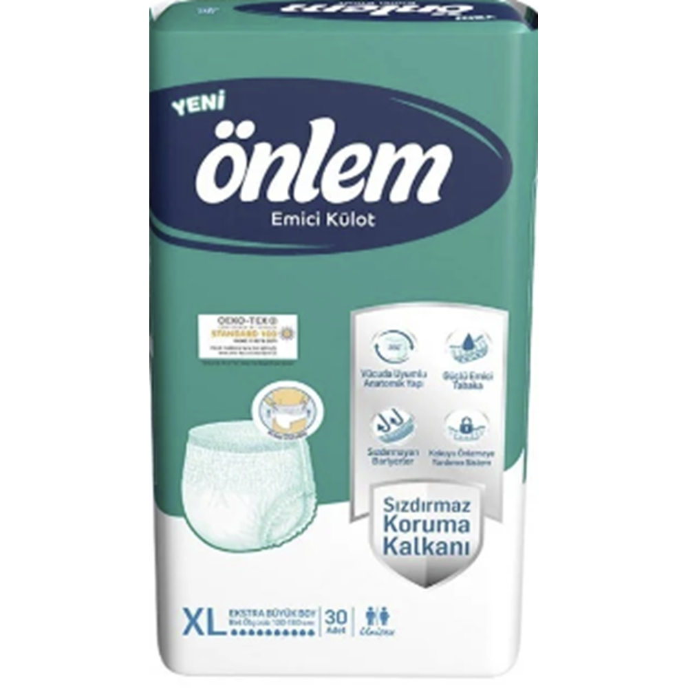 Önlem Hasta Bezi Külot 30 Adet XL