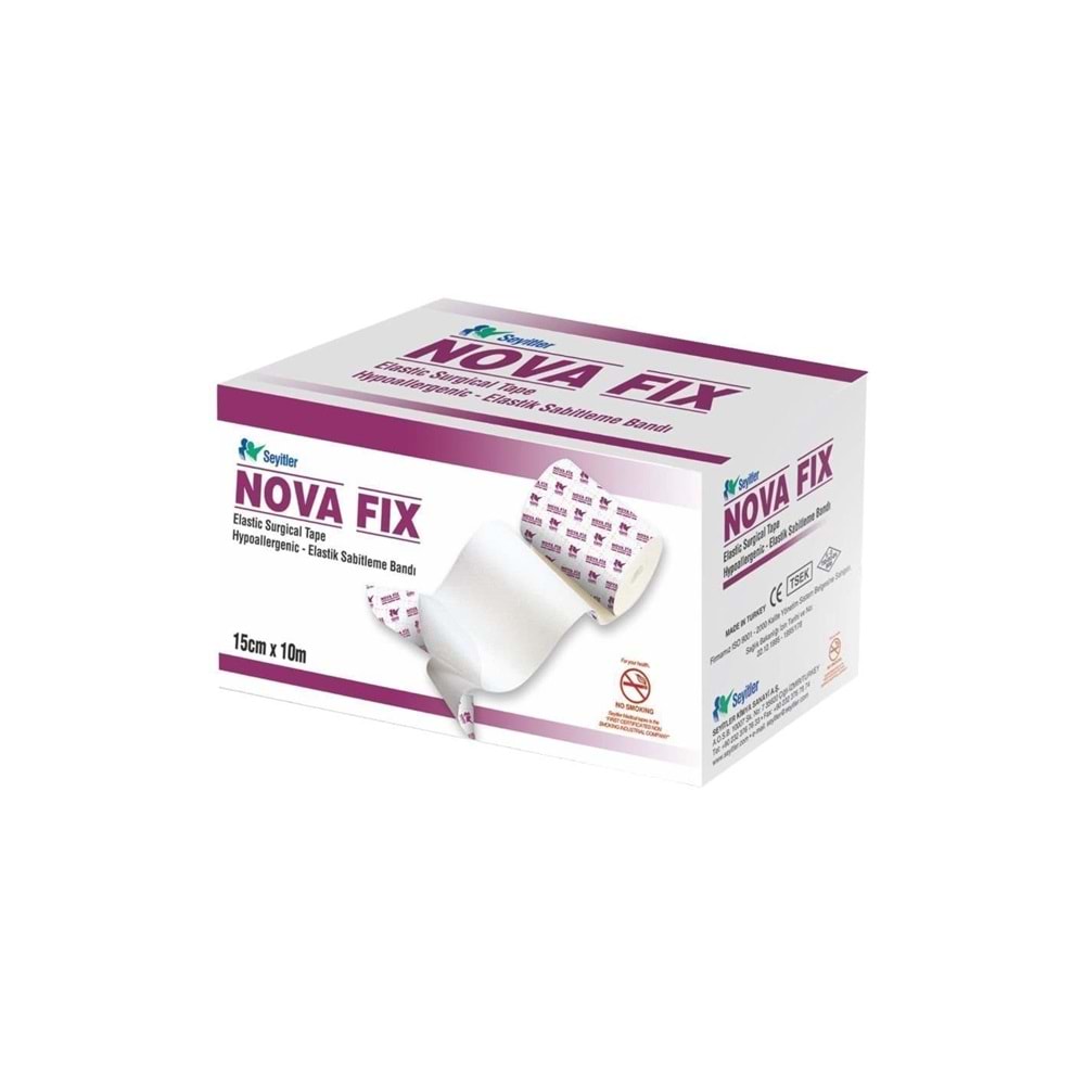 Nova Fix Hipoalerjenik Elastik Plaster 15Cm X 10M