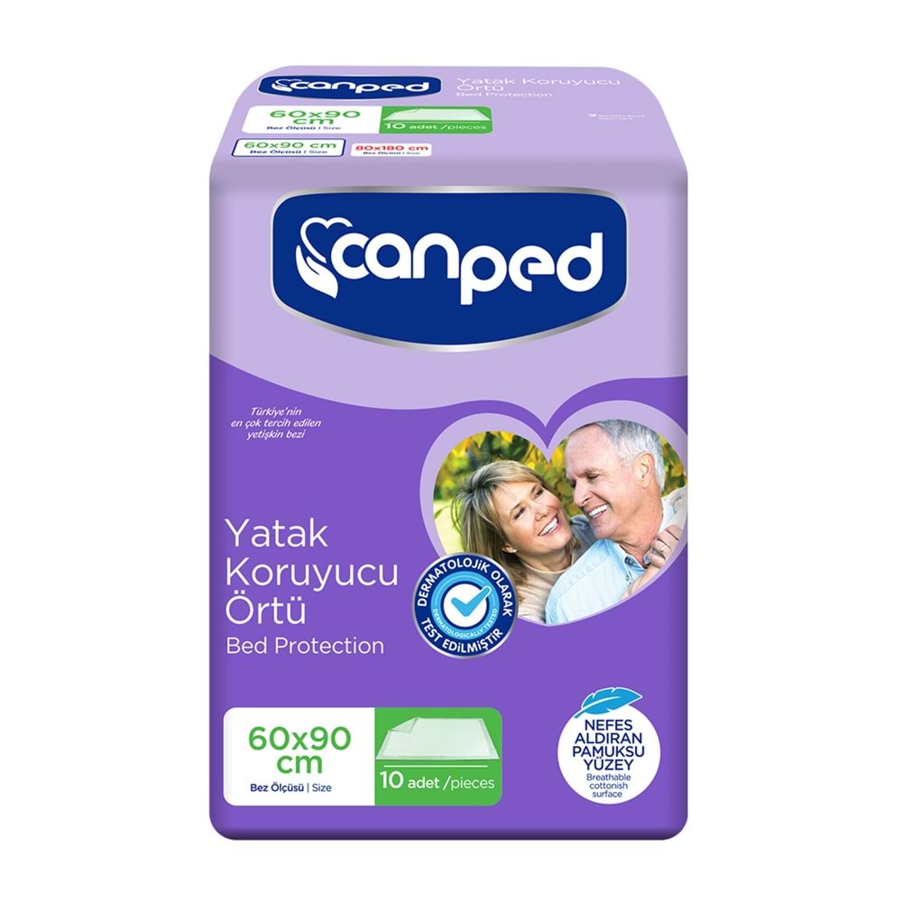 Canped Yatak Koruyucu 60X90 30 Adet