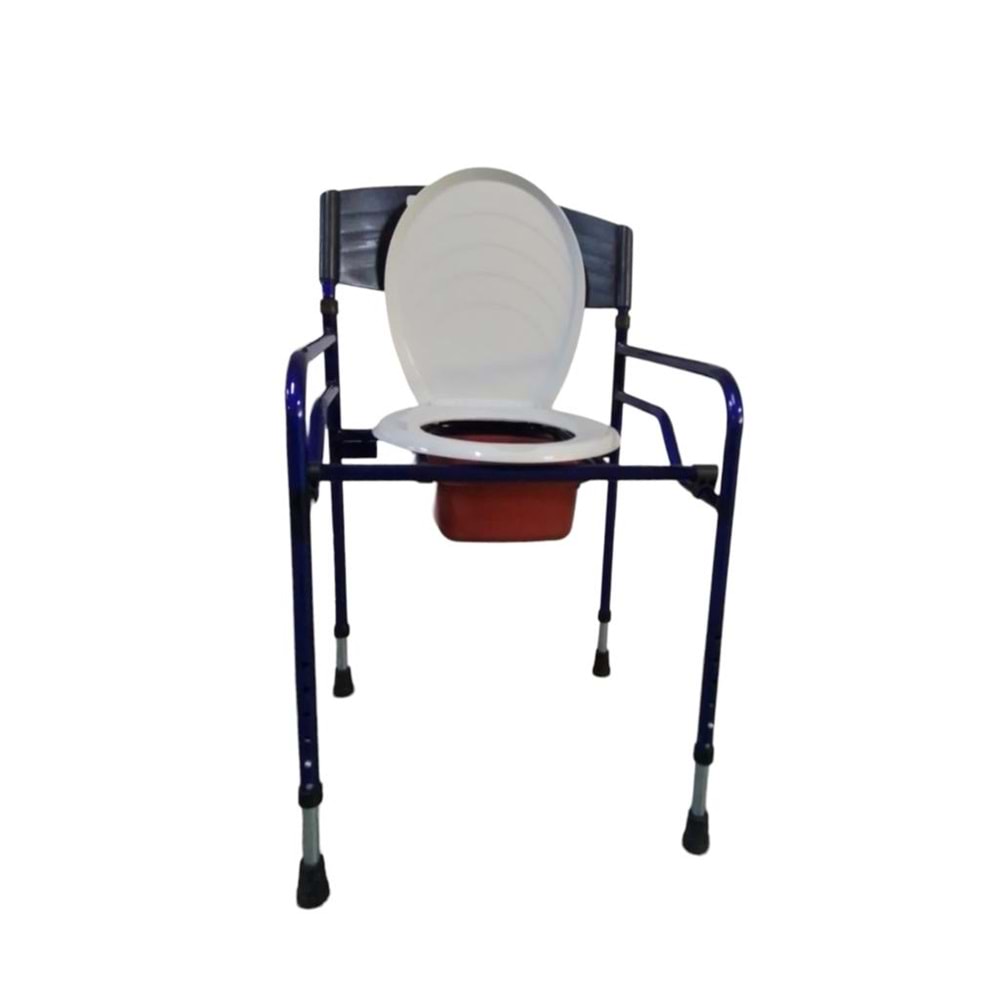 Elegant Plastik Kapaklı Klozet Mavi