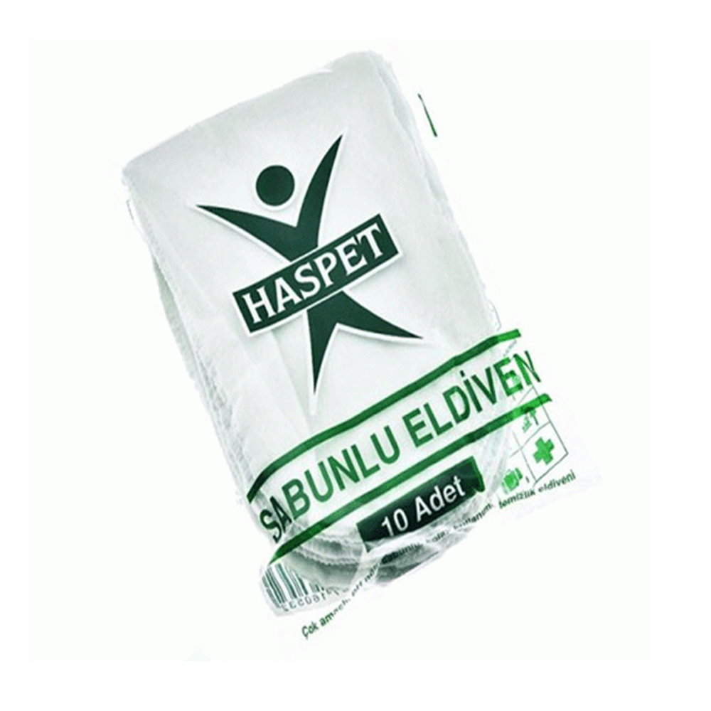 Haspet Keseli Temizleme Süngeri 10 Adet