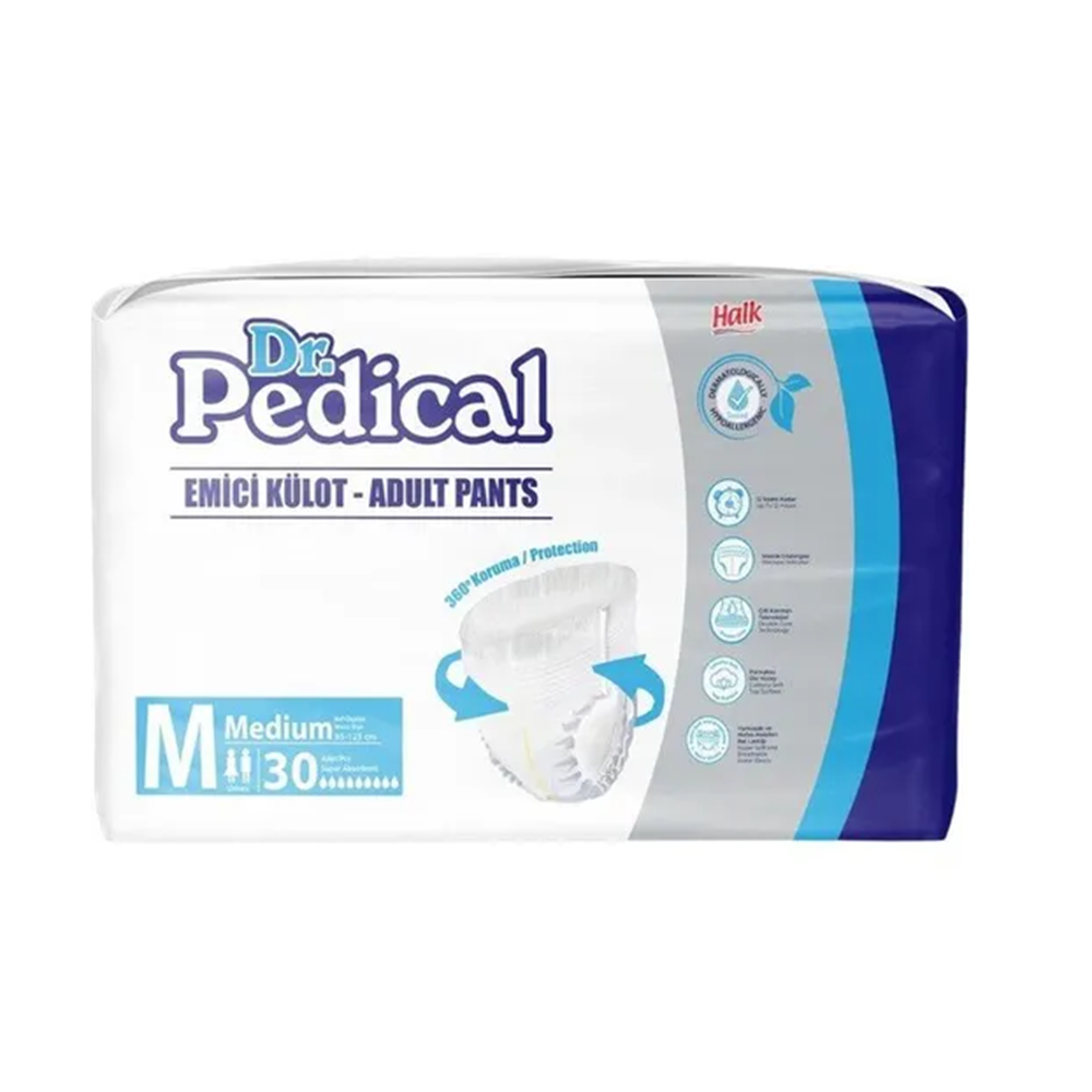 Dr. Pedical Hasta Bezi Külot Medium 30 Adet