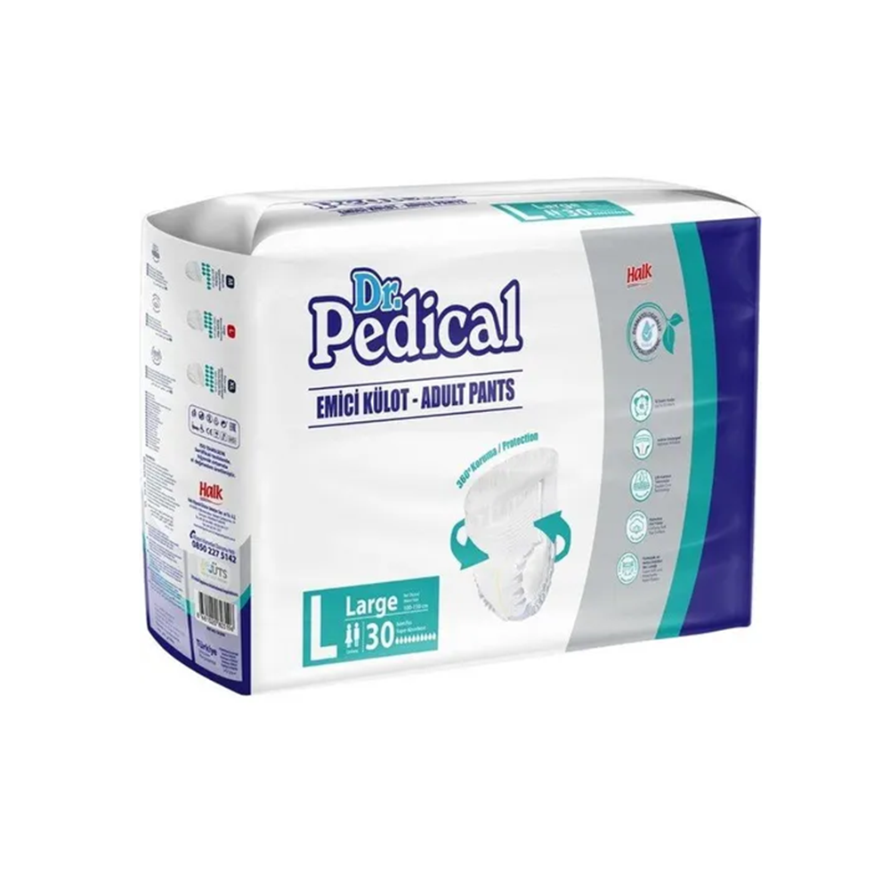 Dr. Pedical Hasta Bezi Külot Large 30 Adet