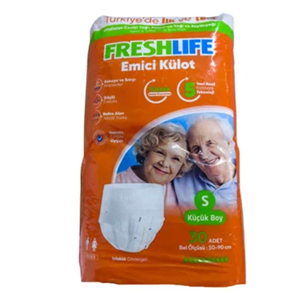 Freshlife Hasta Bezi Külot 30 Adet Small
