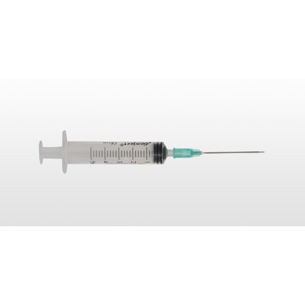 Genject Enjektör 5 CC 2P 21Gx38 MM