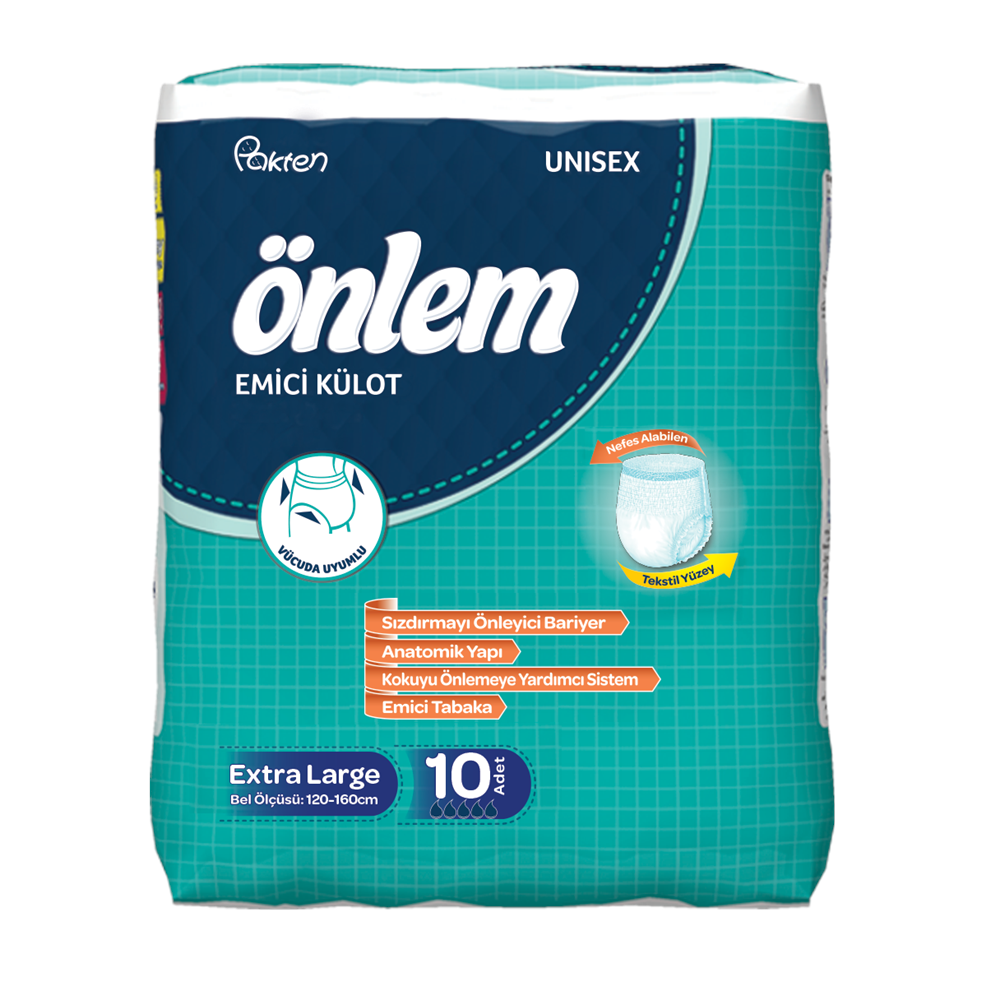 Önlem Hasta Bezi Külot XLarge 10 Adet