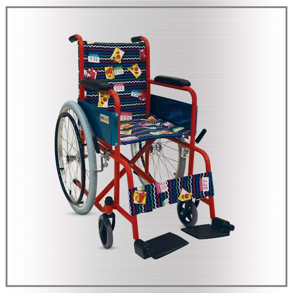 Case Tekerlekli Sandalye Çocuk Standart Katlanır