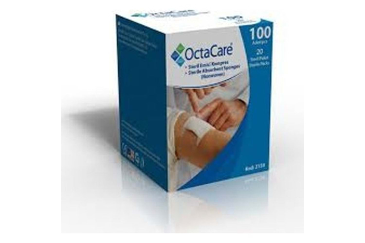 Octacare Steril Gaz Kompres Non Wowen 7,5CmX7,5Cm 100 Adet