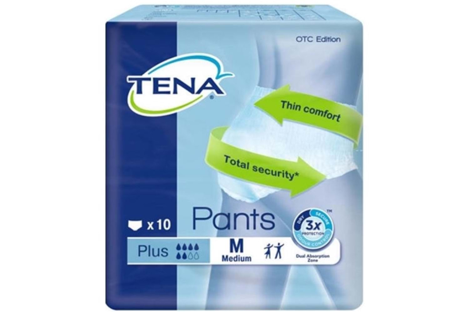 Tena Pants Plus Medium 10 Adet